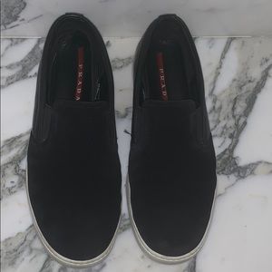100% Authentic PRADA men’s slip ons